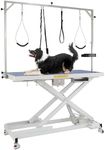 CO-Z Electric Dog Grooming Table, 5