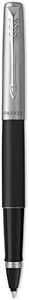 Parker Rollerball Pen, Jotter Bond Street Rollerball Pen, Chrome Trim, Fine Tip, Black