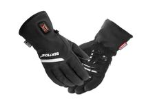 BERTSCHAT Heated Cycle Gloves - Dual Heating | Heated Gloves | Unisex | Up to 8 hours | XL