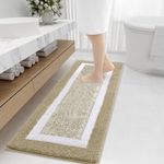 OLANLY Bathroom Rugs 47x20, Extra S