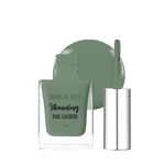 Swiss Beauty Stunning Nail Lacquer | Chip Resistant, Quick drying nail paint | Highly Pigmented with high shine Nail polish | Shade - Crocodile Green, 10gm