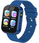 BIGGERFIVE Kids Smart Watch for 4-10 Year Old Boys, Solid Touchscreen with 22 Fun Games HD Camera Video & Music Player Audiobooks Learning Cards, Birthday Toy Gifts for Young Ages Children Blue