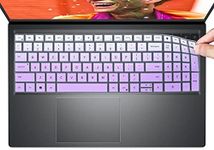 Keyboard Cover for 2024 2023 15.6 Dell Inspiron 15 3510 3511 3515 3520 3525 3530 3535 5510 5515 5518 15.6 / Vostro 15 3510 3520 5510 5515 15.6" / Latitude 3520 15.6 Laptop Skin -Ombre Purple