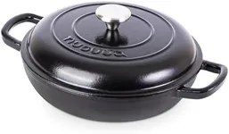 nuovva shallow cast iron dutchovens casserola dishes