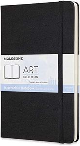 Moleskine Art Watercolour Notebook, Large, Black