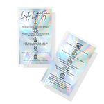 Lash Lift + Tint Aftercare Cards | 100 Pack | 2x3.5” inches Business Card Size | Lash Lift and Tint Aftercare Kit | Rainbow Background Design