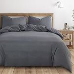 Wake In Cloud - Grey Quilt Cover Se