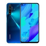 Huawei Nova 5T (128GB, 8GB) 6.26" LCD, Kirin 980, 48MP Quad Camera, 22.5W Fast Charge, Dual SIM GSM Unlocked Global 4G LTE International Model YAL-L21 (Crush Blue)