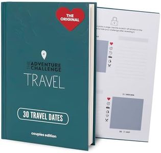 Travel Edition – Travel Activity for Couples w/ 30 Scratch-Off Adventures | Romantic Travel Challenge Ideas | Honeymoon Gift | Couples Travel Game for Road Trips & Vacations