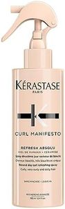 Kérastase, Curl Manifesto, Spray Ravvivatore di Ricci Quotidiano, Per Capelli Ricci, Crespi & Mossi, Refresh Absolute, 190 ml