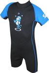 TWF Kids Seahorse Wetsuit - Blue, 3 (Manufacturer Size: K08)