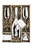 Bottega White Gold Sparkling Wine 75cl Gift Set Hamper With 2 Metallic Silver Champagne Flutes, Chocolates and Gift Box - Birthday, Congratulations Gift, For Women and Men (Metallic Tops)