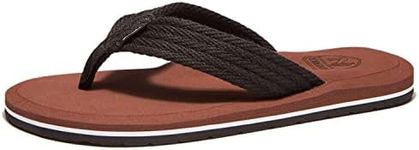 NewDenBer Mens Flip Flops Comfortab