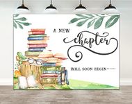 Ticuenicoa 7×5ft A New Chapter Will Soon Begin Backdrop The Beginning of a New Chapter Banner Farewell Party Decorations Moving Away Job Change House Warming Decorations