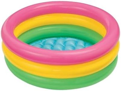 HEVASNEK Portable Foldable Bathtub Soaking for Adults Freestanding Bathtubs Hot Bath Tub Ice Family Bathroom SPA Adult–Spa & Baths Home [60 x 25 CM] (Rainbow)
