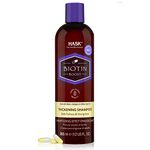 HASK Biotin Boost Shampoo, thickening for all hair types, colour safe, and cruelty-free - 1 355mL Bottle