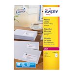 Avery Printable, Customisable Address Mailing Labels (Amazon FBA Barcode Labels), Laser Printers, 21 Labels Per A4 Sheet, 840 Labels, UltraGrip (L7160), White