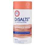 DrSALTS+ Recharge Boost Epsom Salts - Invigorating Epsom Bath Salts to Rejuvenate Mind & Body with Pink Grapefruit Essential Oils - Vegan & Cruelty-Free, 750g