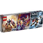 Lego Super Heroes Marvel Tri-Pack Included: Marvel Avengers Classic Thor, Captain America, & Spider-Man Miles Morales 385 Total Pieces