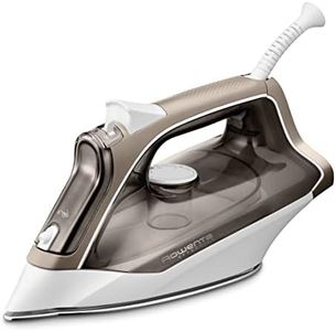 Rowenta DX1635 Effective Steam Iron | 2400 Watt | Steam Bump: 120 g/min | Continuous Steam Quantity: 40 g/min | Anti-Limescale System | Microsteam 300 Ironing Sole | Copper/White