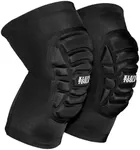 Klein Tools 60614 Knee Pads, Lightweight Padded Knee Sleeves, Breathable Mesh Back, Elastic Cuff with Slip-Resistant Silicone, S/M, Black