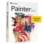 Corel Painter 2021 Education Edition | Digital Painting Software | Illustration, Concept, Photo and Fine Art [PC/Mac Keycard] [Old Version]