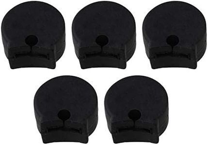 BQLZR Clarinet Thumb Rest Cushion Comfortable Rubber Clarinet Thumb Pad Clarinet Finger Pad Fit for Most Clarinet Pack of