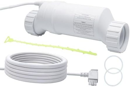 W3T-Cell-9 Salt Chlorine Generator is Compatible with Hayward T-9,for In-Ground Swimming,Pool Up to 25,000 Gallons