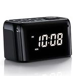 Welgo Small Dual Alarm Clock Radio 