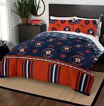 Northwest MLB Houston Astros Queen Bed in a Bag Complete Bedding Set #517310066