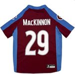 Pets First NHLPA Nathan MacKinnon Mesh Jersey for Dogs & Cats, Colorado Avalanche Nate Dogg-29, Dog Jersey, Size X-Large, Licensed Dog Jersey with Your Favorite Hockey Team Player