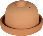 Romertopf 99102M, Natural Reston Lloyd Clay Terra Cotta Garlic Roaster, Terracotta