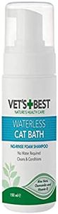 Vet's Best Natural Waterless Cat Bath |No Rinse Waterless Dry Shampoo for Cats, 150ml