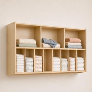 GUIDEWILL Wall-Mounted Diaper Storage Organizer, Commercial-Grade