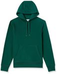 Amazon Essentials Men's Hooded Fleece Sweatshirt, Forest Green, X-Large