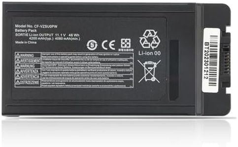 K KYUER 46Wh CF-VZSU0PW Laptop Batterie pour Panasonic Toughbook CF-54 MK1 MK2 MK3 54 Gloved Multi-Touch 54 Lite Performance Prime 14-inch Mobile Computer i5-5300U i5-6300U 7300U i7-5600U 6600U 7600U