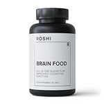 Roshi Brain Food 7500mg - Premium Cognitive Support Supplement - Bacopa Monnieri, Ginkgo Biloba, Ashwagandha, Green Tea Extract, & Amla for Brain Health, Focus, Improved Memory, and Mental Clarity