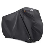 BTR ULTRA Heavy Duty Waterproof Bike Cover. Bicycle Cover Fits Up To 2 Bikes & Comes With Lock Holes and Offers Rain, Dust & UV protection