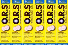 O.R.S Oral Rehydration Salts 24 Lemon Flavour Soluble Tablets x 6 Packs