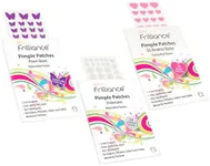 Frilliance Hydrocolloid Acne Pimple Patches for Zits and Blemishes 3 Pack Bundle, Pink Heart, Purple Butterfly & Clear Circle Spot Treatment Stickers for Face & Skin, Vegan and Cruelty Free