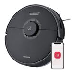 roborock Q7 Max Robot Vacuum and Mop Cleaner, 4200Pa Strong Suction, Lidar Navigation, Multi-Level Mapping, No-Go&No-Mop Zones, 180mins Runtime, Works with Alexa, Perfect for Pet Hair(Black)