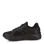 Saucony Women's Cohesion 14 Running Shoe, Black/Black, 10 W US