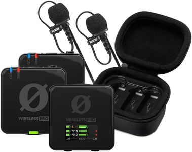 RØDE Wireless PRO Microphone System – Dual Channel, Portable Audio