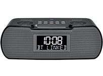 Sangean RCR-20 FM-RDS (RBDS) AM/Bluetooth/Aux-in/USB Phone Charging Digital Tuning Clock Radio with Battery Backup, Black