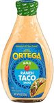 Ortega Flavor Craver Taco Sauce, Taco Ranch, 8 Ounce (Pack of 12)