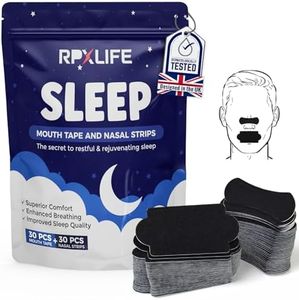 Premium Mouth Tape for Sleeping - Mouth Tape - Sleep Tape - Snoring Aids for Men - Snoring Aids for Women - Anti Snoring Devices - Snore Stopper - Instant Benefits & Lasts All Night