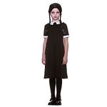 Girls Creepy School Girl Fancy Dress Costume (3-4 Years)