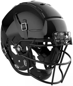 Schutt F7 2.0 Professional Football Helmet, TROPO SW NB VC Facemask Attached, Medium, Black