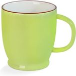 ARRADEN Green Coffee Cup, 16.5oz Coffee Mug Dishwasher Safe, Ceramic Tea Cup with Big Handle, Large Coffee Mug for Latte, Cappuccino, Hot Cocoa, Milk, Juice