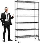 YYkokocat 6-Tier Wire Shelving Unit